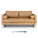 TUFTED LEATHER SOFA - SOFA003 - Image 4